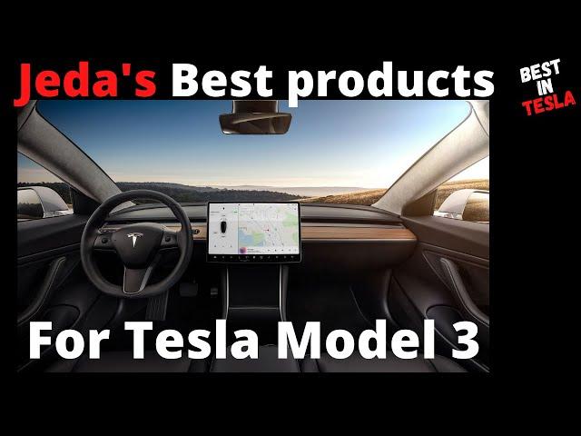 Review of Jeda's best product for your Tesla Model 3