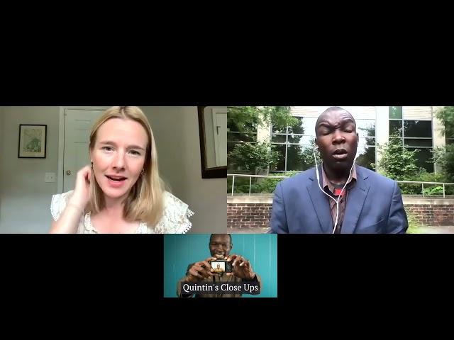 EXCLUSIVE- Charlotte Berger interview- Quintin's Close-Ups™