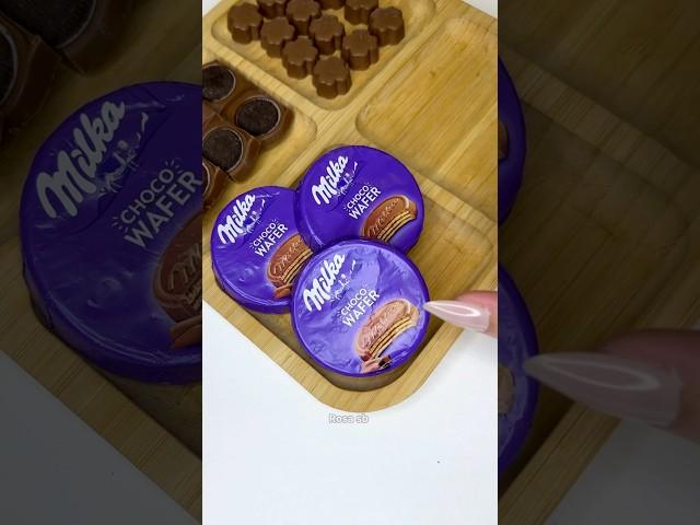 Milka platter | Filling platter with Milka sweets