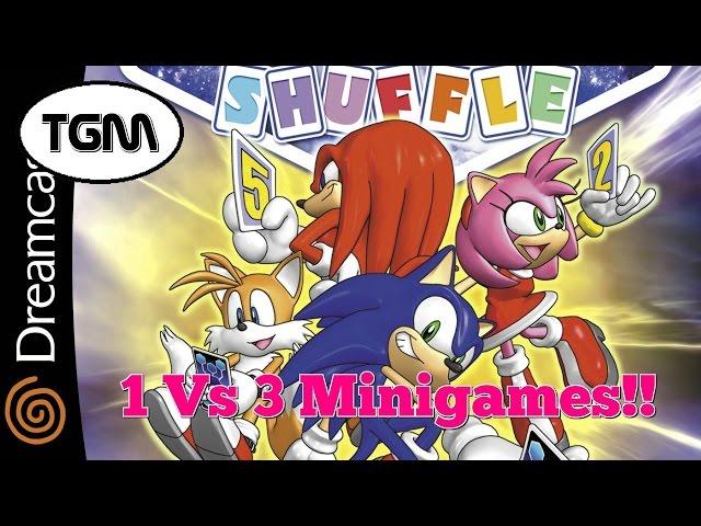 Sonic Shuffle - 1 Vs 3 Minigames