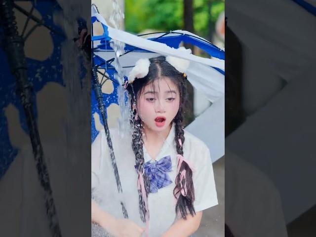 Broken Umbrella, Sweet Vendetta ️ #lilymeow #lilymiumiu #couplegoals #schoolcrush #schooldrama