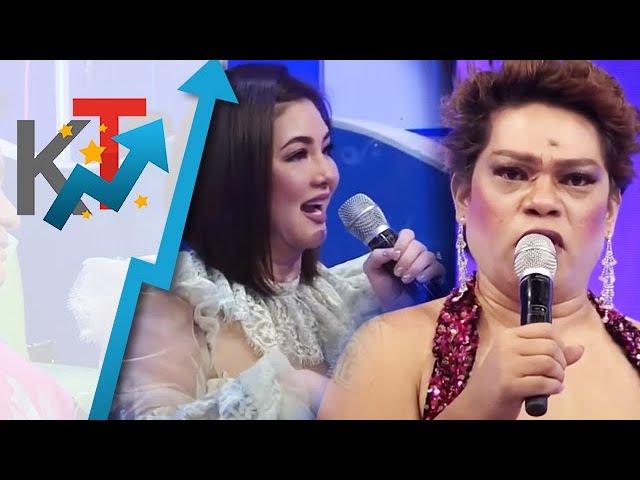 Regine, nakipagkantahan kasama si Miss Q&A Didong