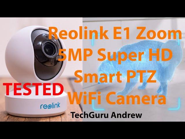 Reolink E1 Zoom 5MP Smart PTZ WiFi Indoor Camera