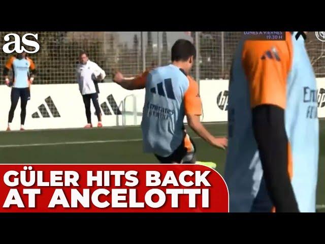 ARDA GÜLER hits back at ANCELOTTI over lack of minutes with STUNNING PERFORMANCE in MADRID TRAINING