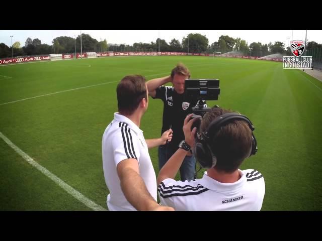 Der Fussballclub Ingolstadt vor dem Heimspiel vs. Aalen