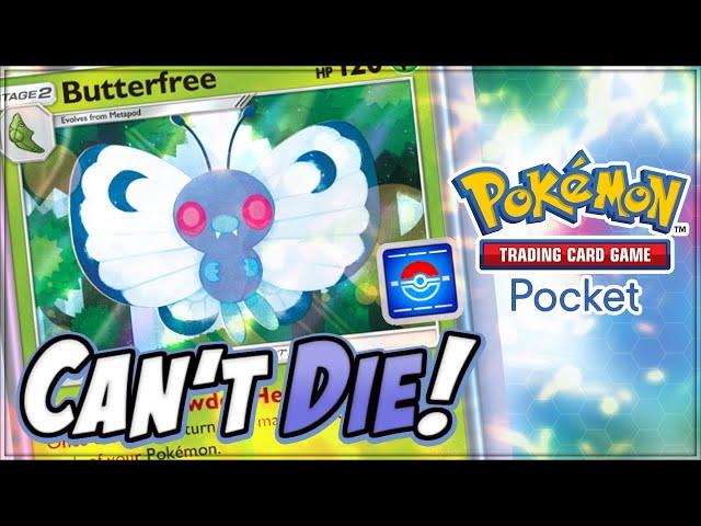 BUTTERFREE MAKES THEM QUIT! | Pokemon TCG Pocket