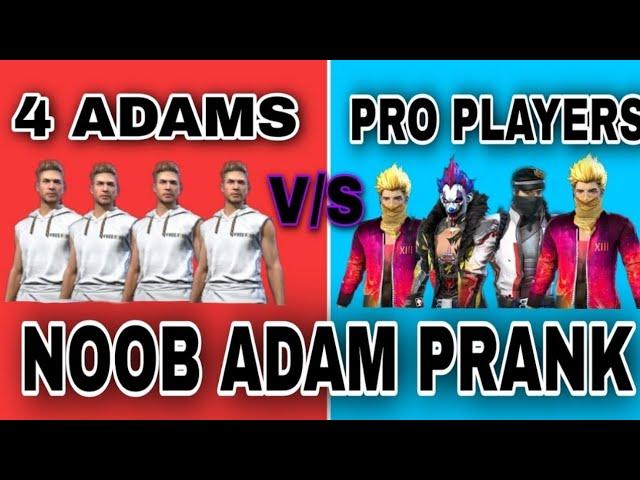 ONLY ADAM PRANK IN CLASH SQUAD - GARENA FREE FIRE || DS GAMING CLUB