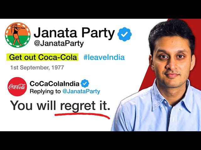 The Day Coca Cola left India | CA Rohan Gupta