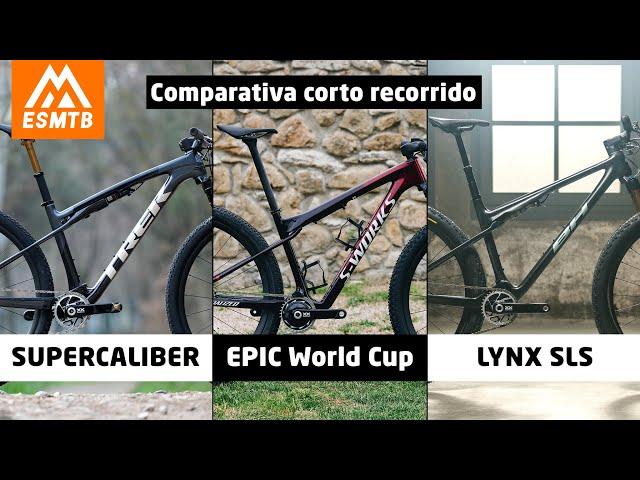 Comparativa Trek Supercaliber vs S-Works Epic WC vs BH Lynx SLS