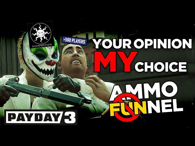 Payday 3: My Opinion, Your Choice.