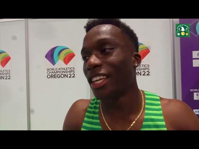 Udodi Onwuzurike runs 10 26s in 100m Heats on senior debut for Nigeria at Oregon 2022 World Champs