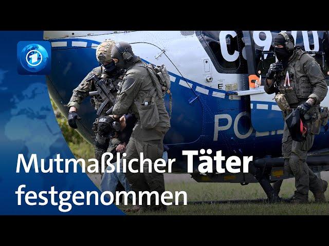 Messerattacke in Solingen: Mutmaßlicher Täter gefasst