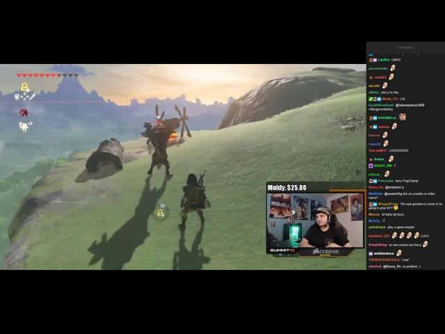 SUMMIT1G REACTS TO  Legend of Zelda   Donkey Breath  by videogamedunkey