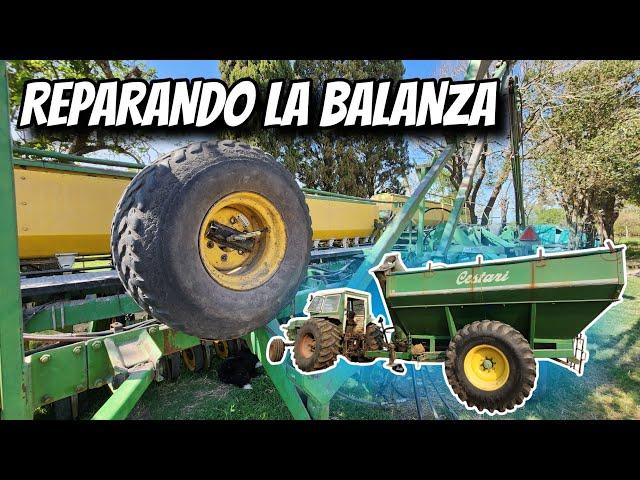 COMO REPARAR un PISTON HIDRÁULICO + REPARANDO la BALANZA y REFORMA a la SEMBRADORA