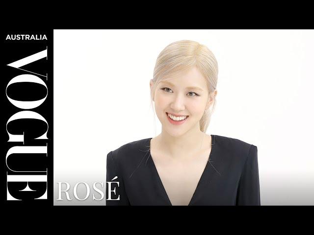 Vogue quizzes Blackpink's Rosé | Celebrity Interview | Vogue Australia