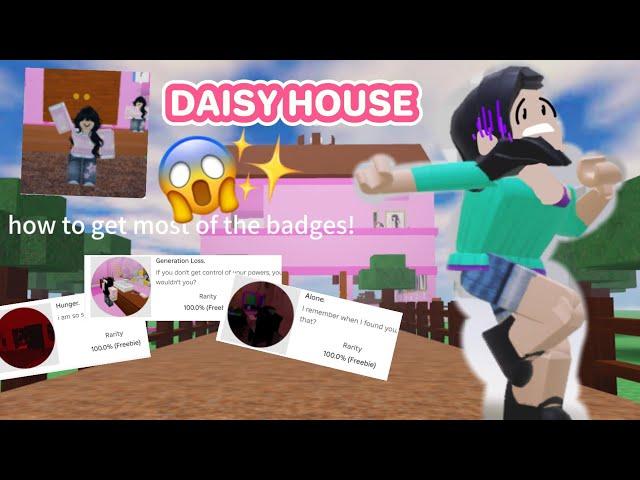 🩷Getting Most of The Badges in Daisy House!