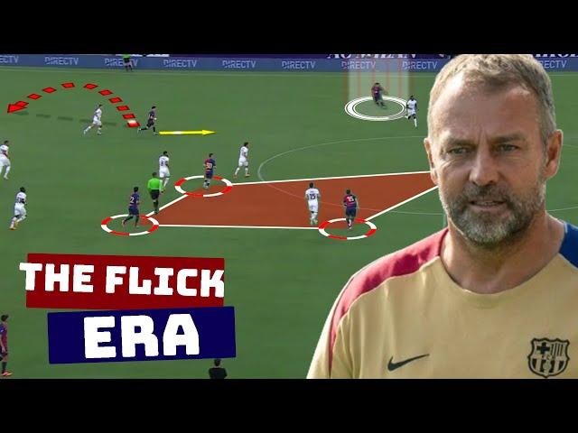 How Flick Is Solving Problems At Barca | Tactical Analysis : Barcelona 2-2 AC Milan