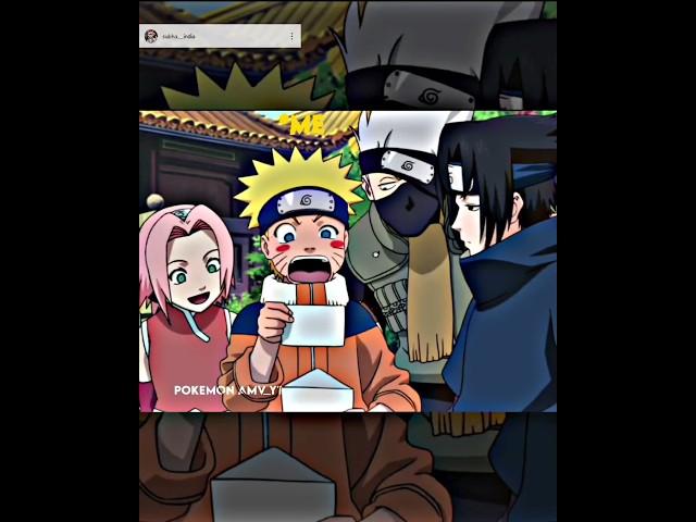 NARUTO CUTE AND FUNNY MOMENTS #anime #short #viral #naruto