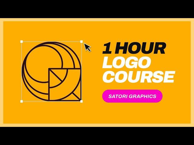 FULL 1 Hour Logo Design Course (Everything You Need To Know)