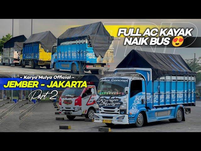 Telat gak nih‼️Trip truck c4b3 malah ditinggal makan di restoran RestArea   (Part 2)