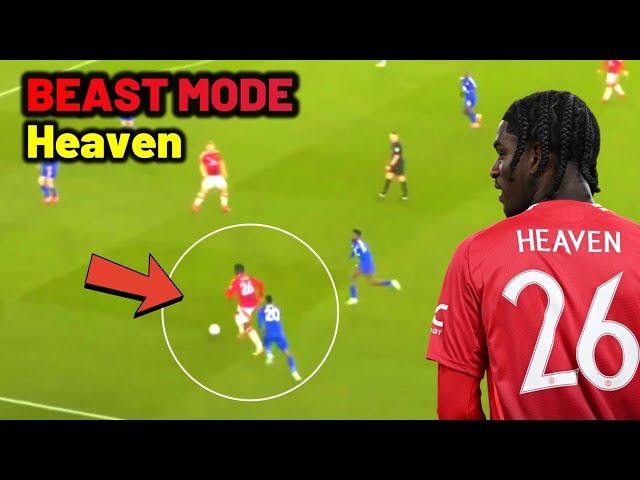 Ayden Heaven's beast performance vs Leicester City