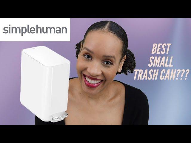 Simplehuman Slim Step Trash Can 5L | White