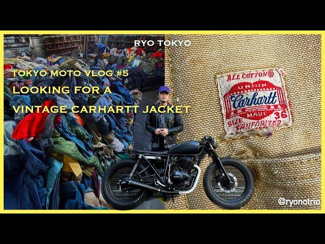 TOKYO MOTO VLOG 5 / Looking for a vintage Carhartt jacket