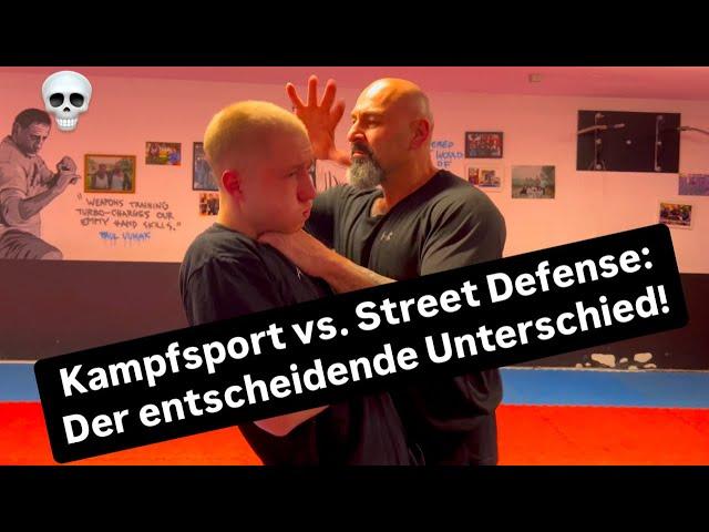 #Kampfsport vs. Street Defense: Der entscheidende Unterschied! #fight Mentality PFS by Ahmet Kaydul