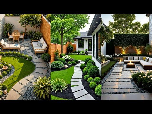 Modern Pergola backyard landscaping ideas for spring garden decor 2025