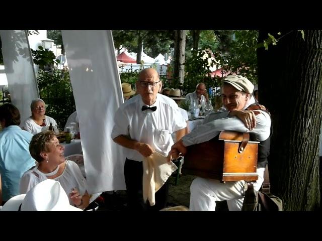 Diner en blanc in Neuwied mit Sylvain Pesenti und Zwille Zimmermann