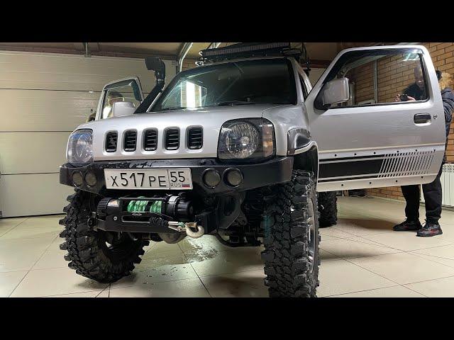 Обзор подготовленного Suzuki Jimny 4x4