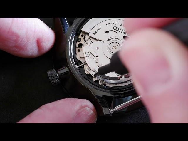 #Seiko 4R35 (NH35) & 4R36 (NH36) watches: How to remove the stem & crown