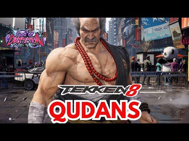 Tekken 8: Best Heihachi Player - Qudans High-Level Gameplay