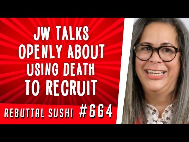 Jehovah's Witness talks openly about using death to recruit