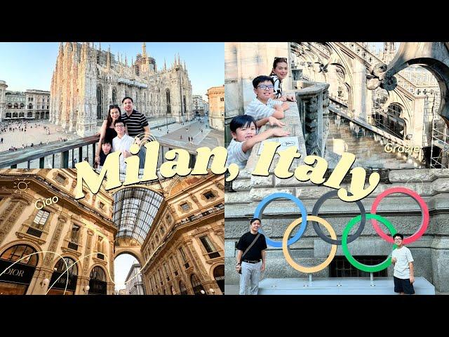 MILAN ADVENTURES: EXPLORING ITALY AS A FAMILY! | JULY 2024 | MILAN,ITALY | DOHA,QATAR