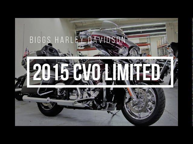 2015 CVO Limited at Biggs Harley-Davidson in San Marcos, CA