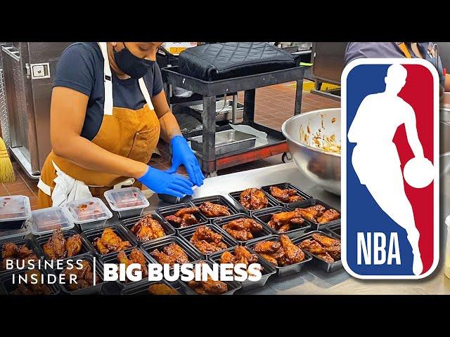 How Chefs In The NBA Bubble Make 4,000 Meals A Week | Big Business