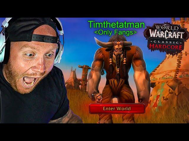 TIMTHETATMAN HARDCORE WOW ONLY FANGS (DAY 1)