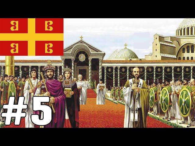 Crusader Kings 2 за Византию #5 Начало Джихадов