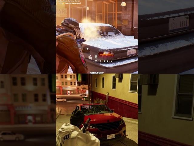 Glass Breaking Physics in Different Games Comparison! (Watch Dogs 2 VS  The Division 1)