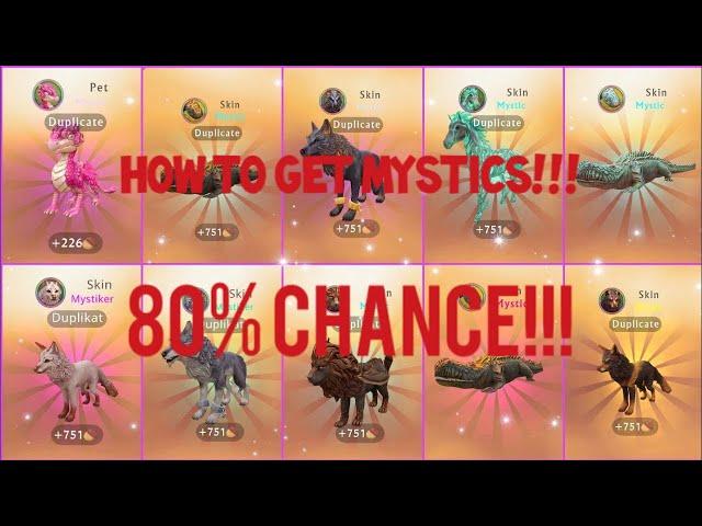 How to get MYSTICS in WILDCRAFT!! // 80% Chance!! 2024 Secret Spot!!