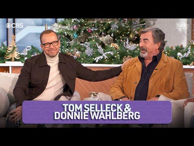 Donnie Wahlberg Was Embarrased Tom Selleck Saw His Christmas Card