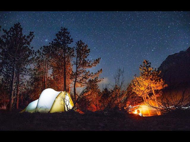 как я поехал в лес на ночевку мотоцыклом! насобирал грибов.overnight in the forest