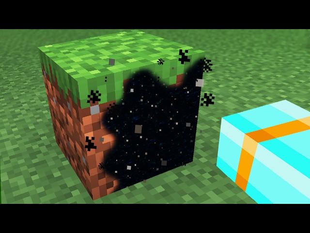 Minecraft but everything I Touch Turns to Void