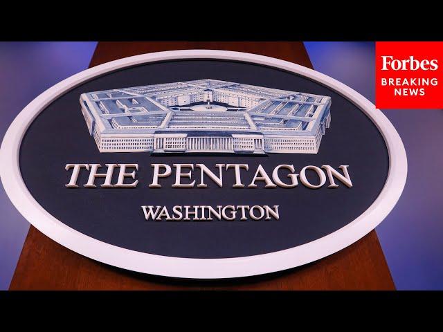 BREAKING: Pentagon Holds Press Briefing As Potential Government Shutdown Threatens Troops' Pay