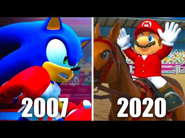 The Evolution of Mario & Sonic at the Olympic Games (2007-2020)