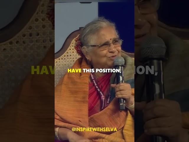 #inspiration by Sudha Murthy