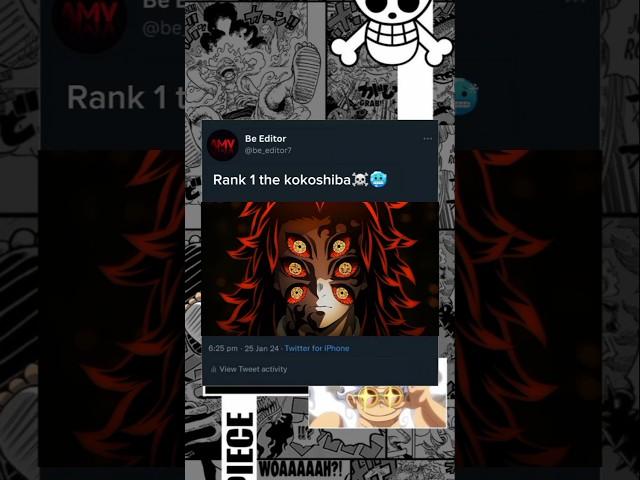 When rank 1 demon  introduce ️ #anime #demonslayer #kokoshibo