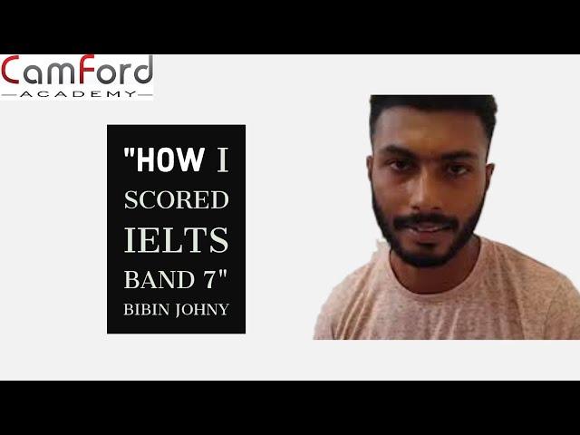 Best IELTS kerala: Mr. Bibin Johny @ Camford with 7 ielts BAND explains how he cracked his IELTS