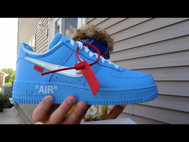 I bought $2500 shoes... (Off White Air Force 1 "MCA")